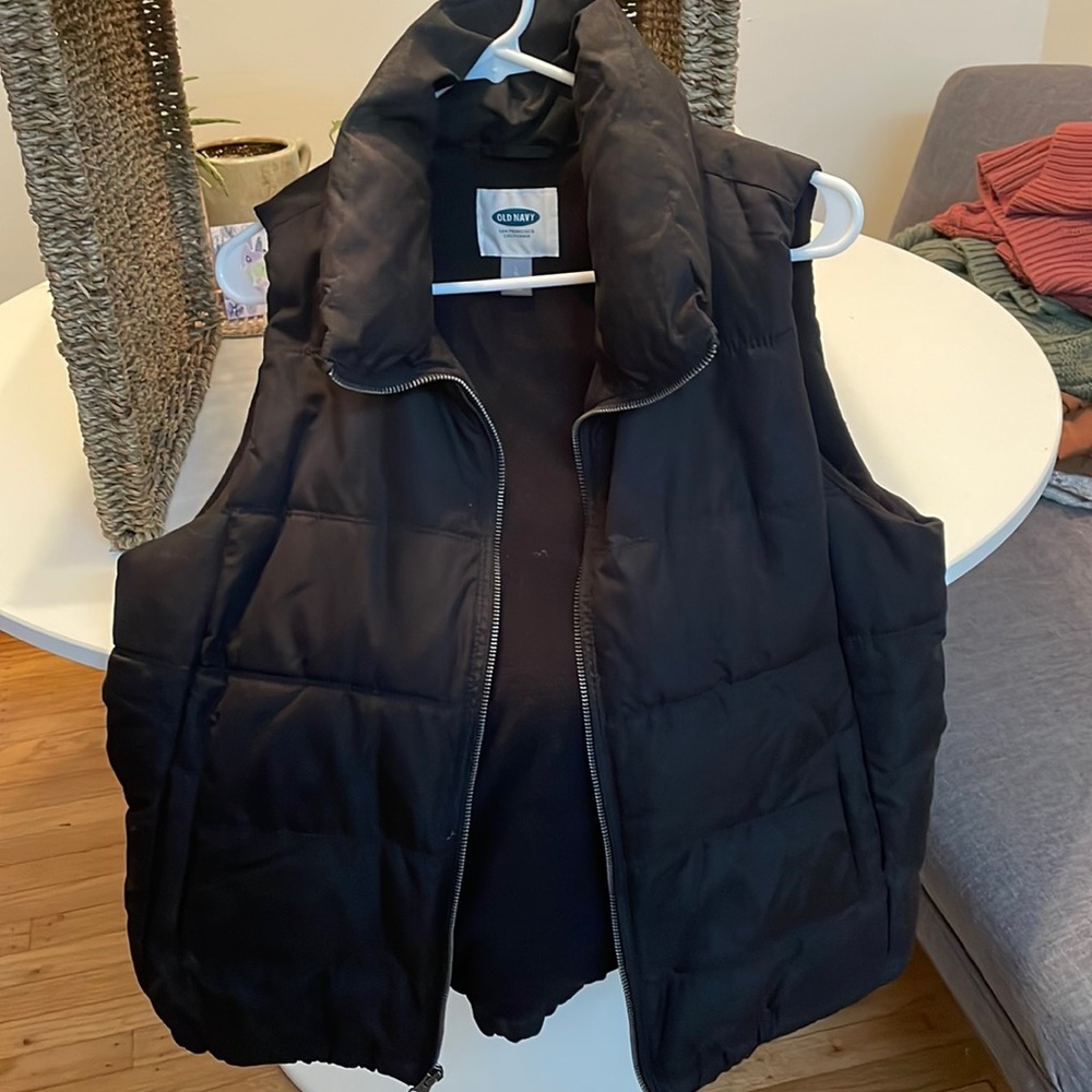 Old Navy Large Petite Black‎ Vest